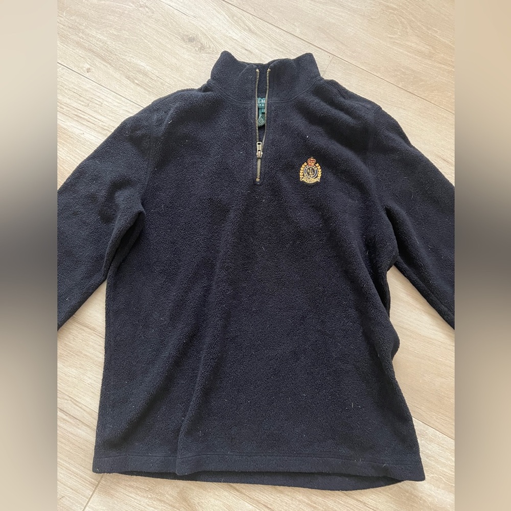 Vintage Ralph Lauren fleece quarter zip